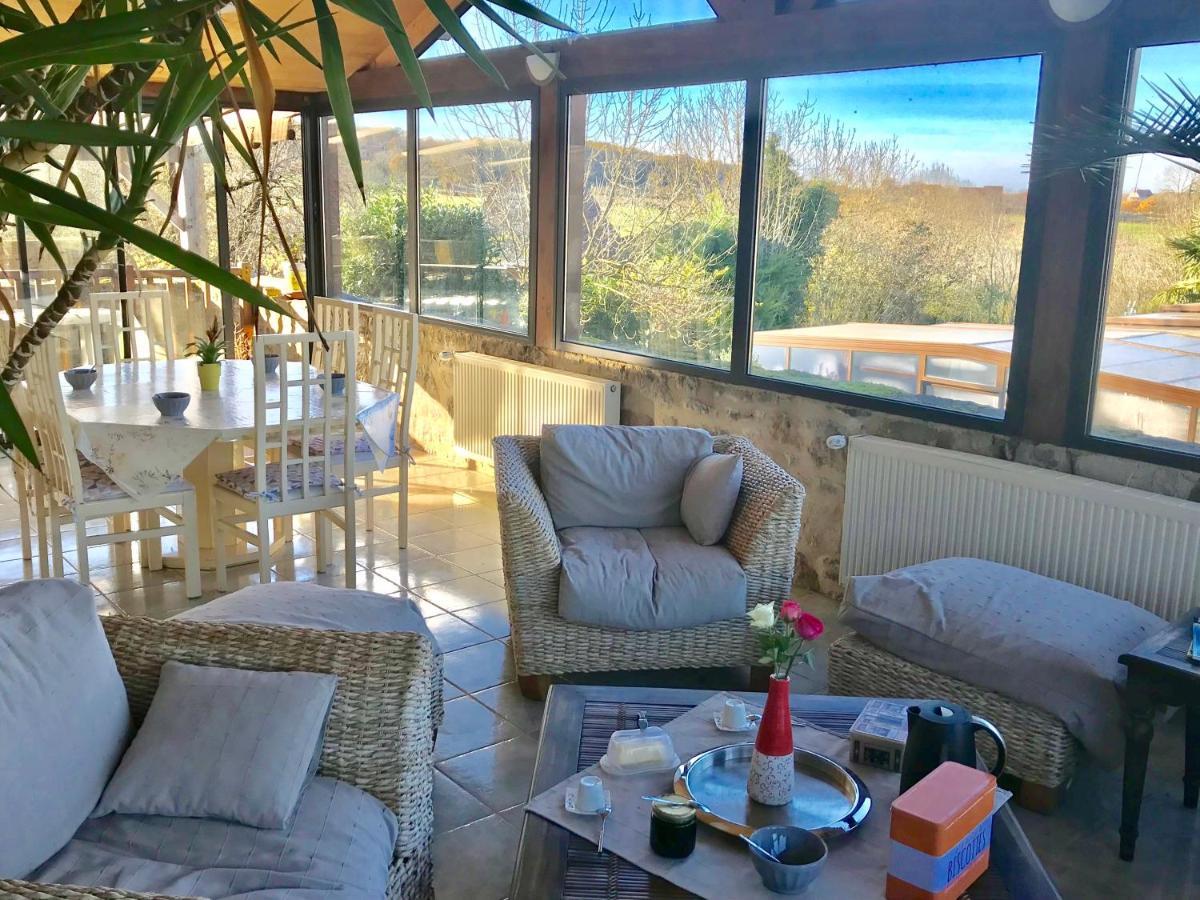 Maison De Charme Piscine Couverte Chauffee Mayrinhac-Lentour エクステリア 写真