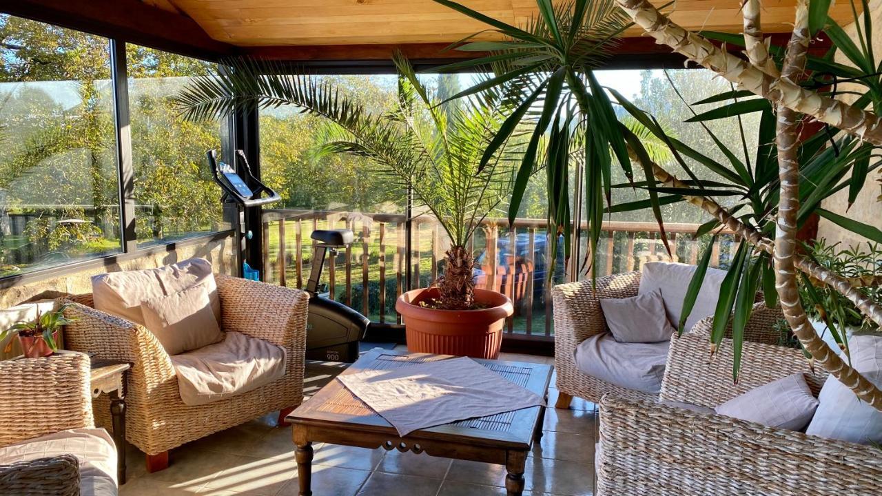 Maison De Charme Piscine Couverte Chauffee Mayrinhac-Lentour エクステリア 写真